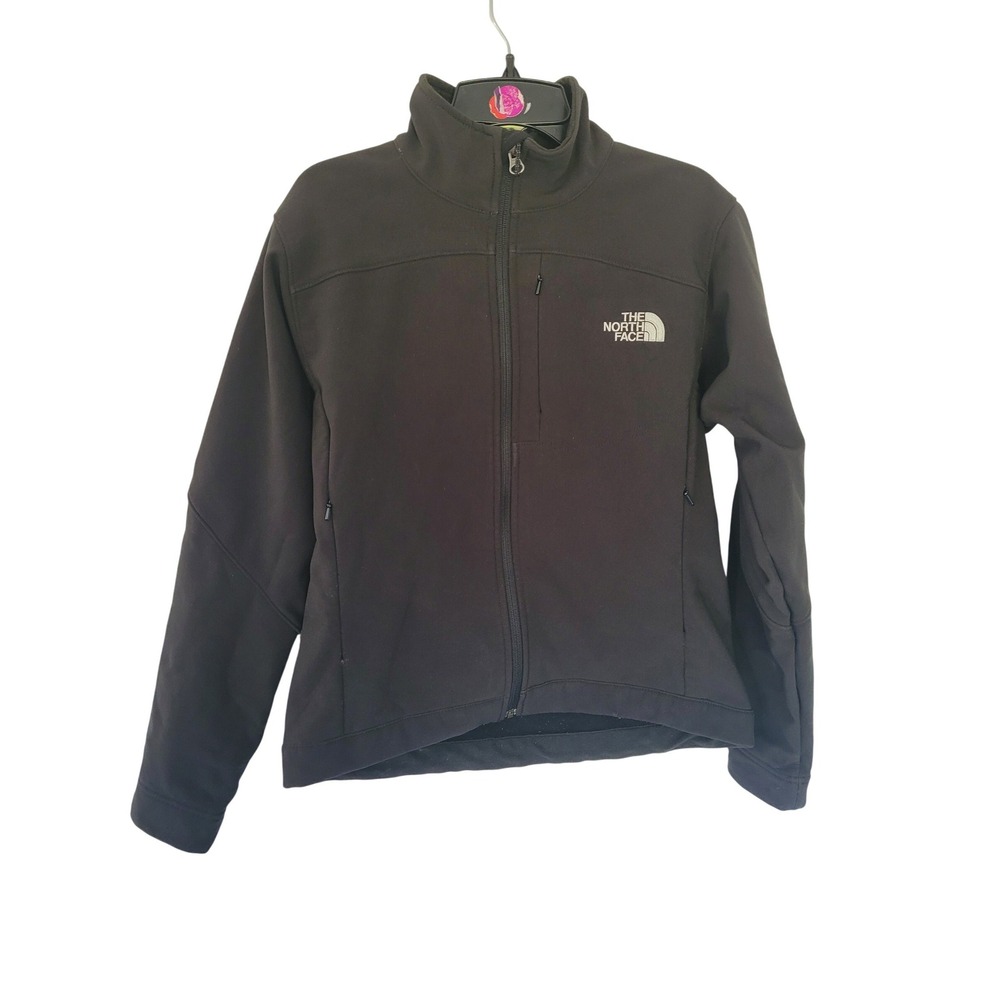 The North Face Womens Apex Bionic Softshell Jacket Black Full Zip‎ Small #13